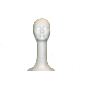 Tête de mannequin longue tête en styromousse ,, Perruques RL Moda perruques Inc ..