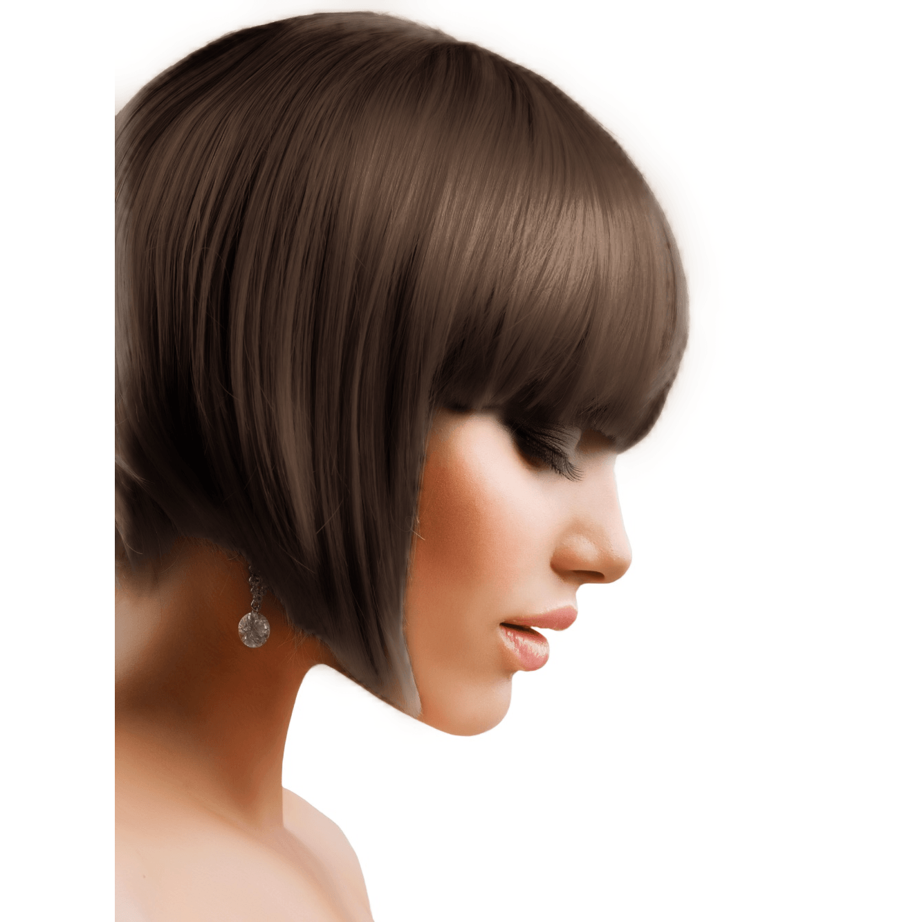 Russian Wig Short Bob with Bangs RL Moda