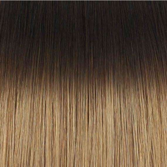 Medium Brown Roots/Caramel Balayage