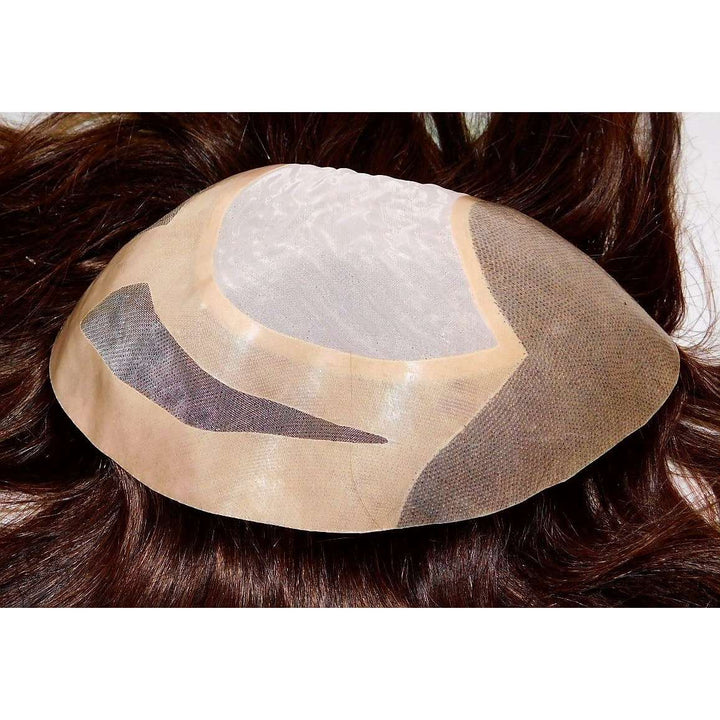 Russian Human Hair Toupee 8x10 inches,,Perruques RL Moda Wigs Inc..