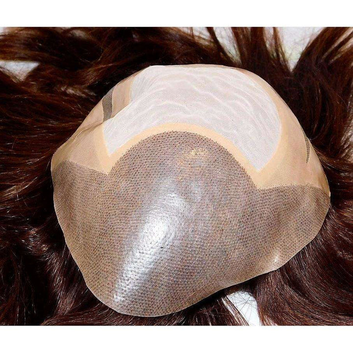 Russian Human Hair Toupee 8x10 inches,,Perruques RL Moda Wigs Inc..